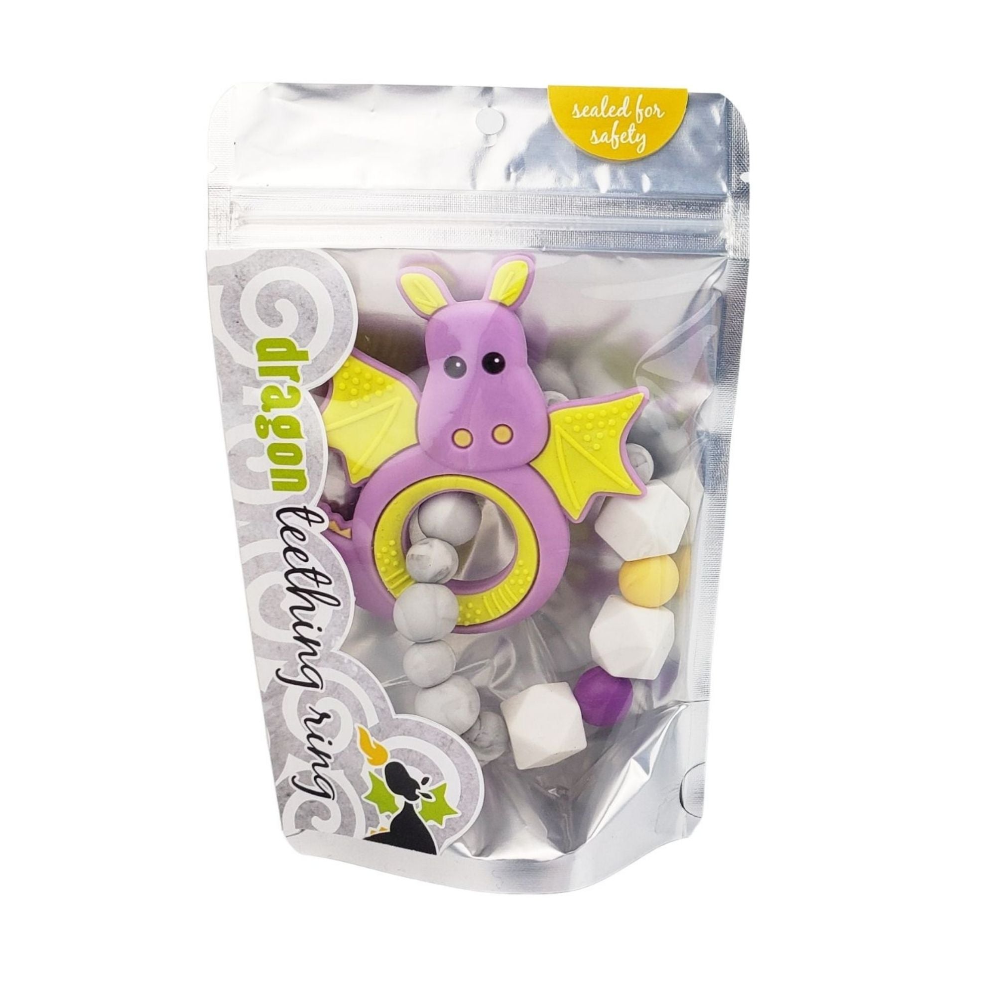 Dragon Teething Ring - Purple  Dragon Teething Ring - Purple
