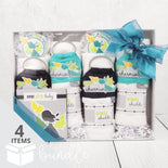 Dribble Shield™ Burp Cloths 4-pack Gift Set in Charming  Dribble Shield™ Burp Cloths 4-pack Gift Set in Charming