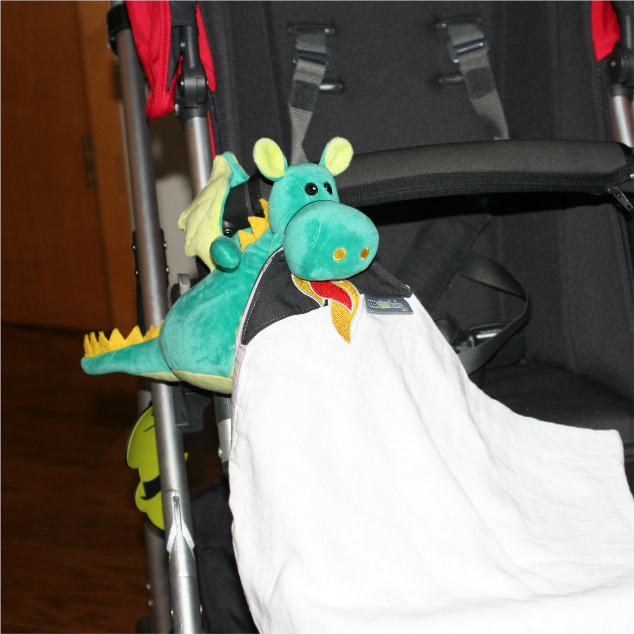 Dragon Squire Travel Toy + Multipurpose Cloth (Teal)  Dragon Squire Travel Toy + Multipurpose Cloth (Teal)