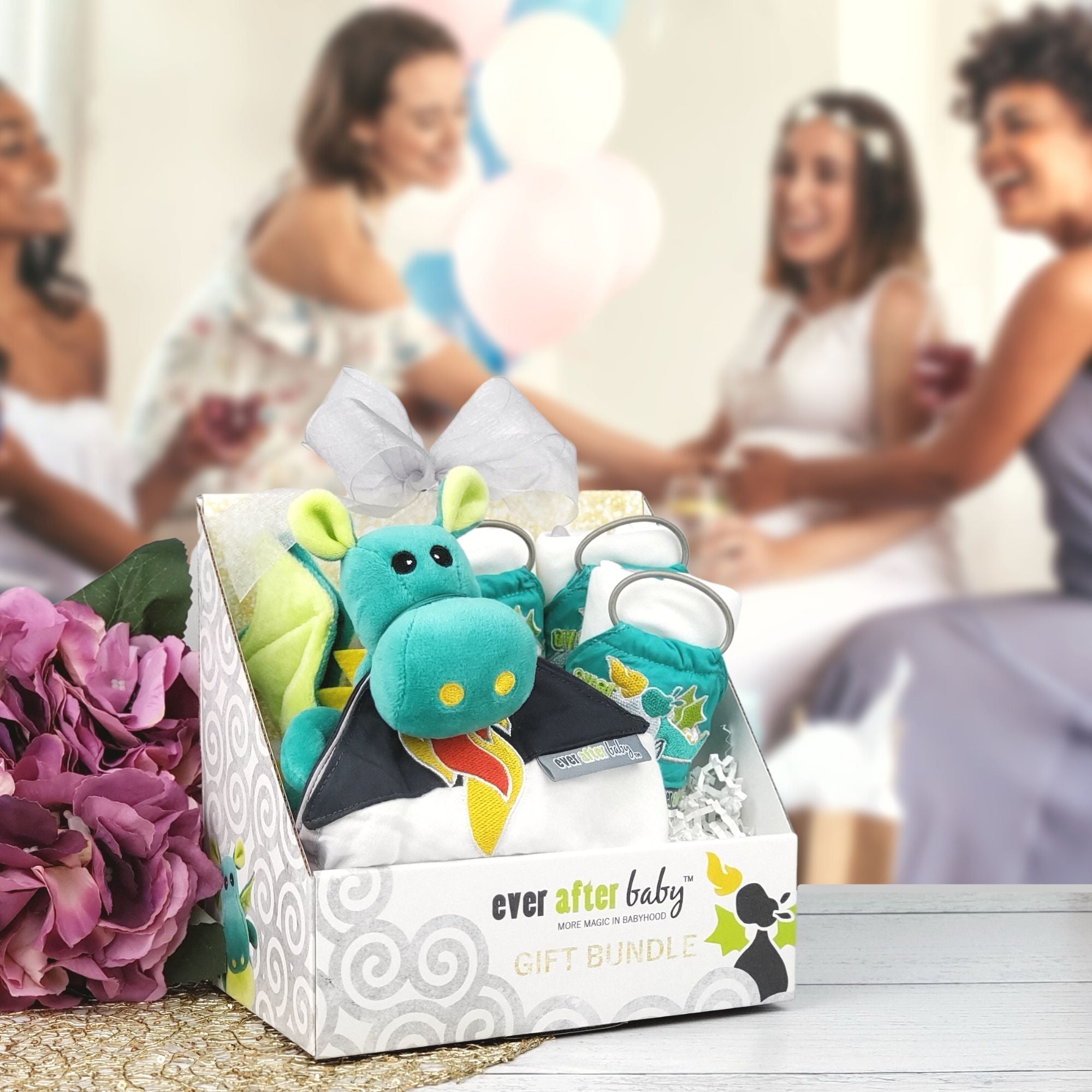 Welcome Baby Gift Bundle - Teal  Welcome Baby Gift Bundle - Teal