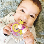 Linkable Dragon Teether - Teal  Linkable Dragon Teether - Teal