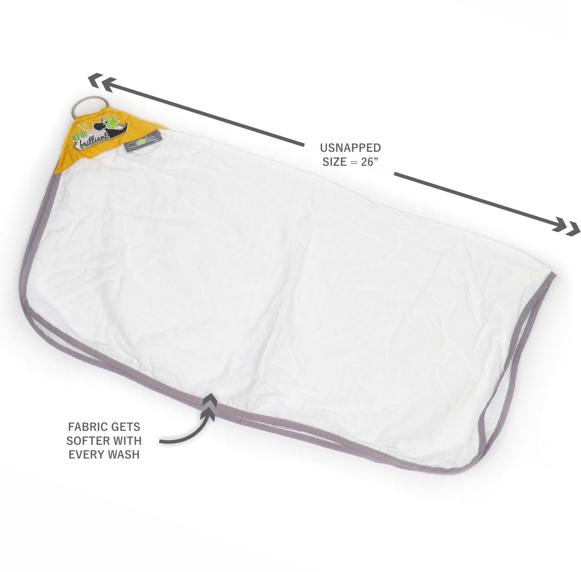 Dribble Shield™ 2-pack Multipurpose Cloths in Brilliant  Dribble Shield™ 2-pack Multipurpose Cloths in Brilliant