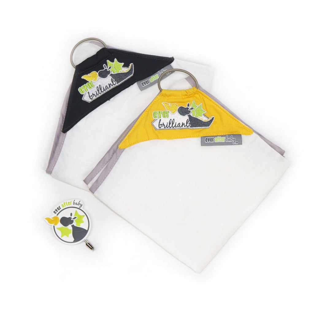 Dribble Shield™ 2-pack Multipurpose Cloths in Brilliant  Dribble Shield™ 2-pack Multipurpose Cloths in Brilliant