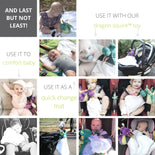 Dribble Shield™ 2-pack Multipurpose Cloths in Enchanted  Dribble Shield™ 2-pack Multipurpose Cloths in Enchanted