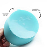 Magic Stay-put Baby Bowl & Spoon Set in Charming Teal  Magic Stay-put Baby Bowl & Spoon Set in Charming Teal