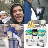 The New Dad's 6-Pack of Dribble Shields in Charming  The New Dad's 6-Pack of Dribble Shields in Charming
