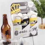 The New Dad's 6-Pack of Dribble Shields in Brilliant  The New Dad's 6-Pack of Dribble Shields in Brilliant