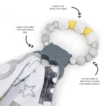 Teether + Lovey Blanket Combo  Teether + Lovey Blanket Combo