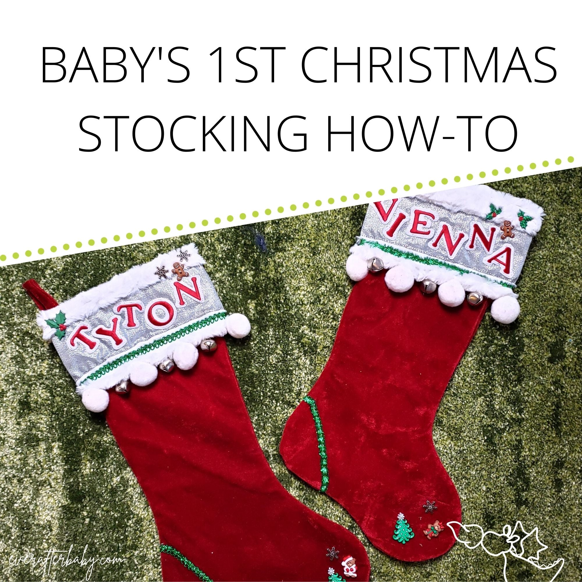 Turn Basic Stockings in One-of-a-Kind Keepsakes Turn Basic Stockings in One-of-a-Kind Keepsakes