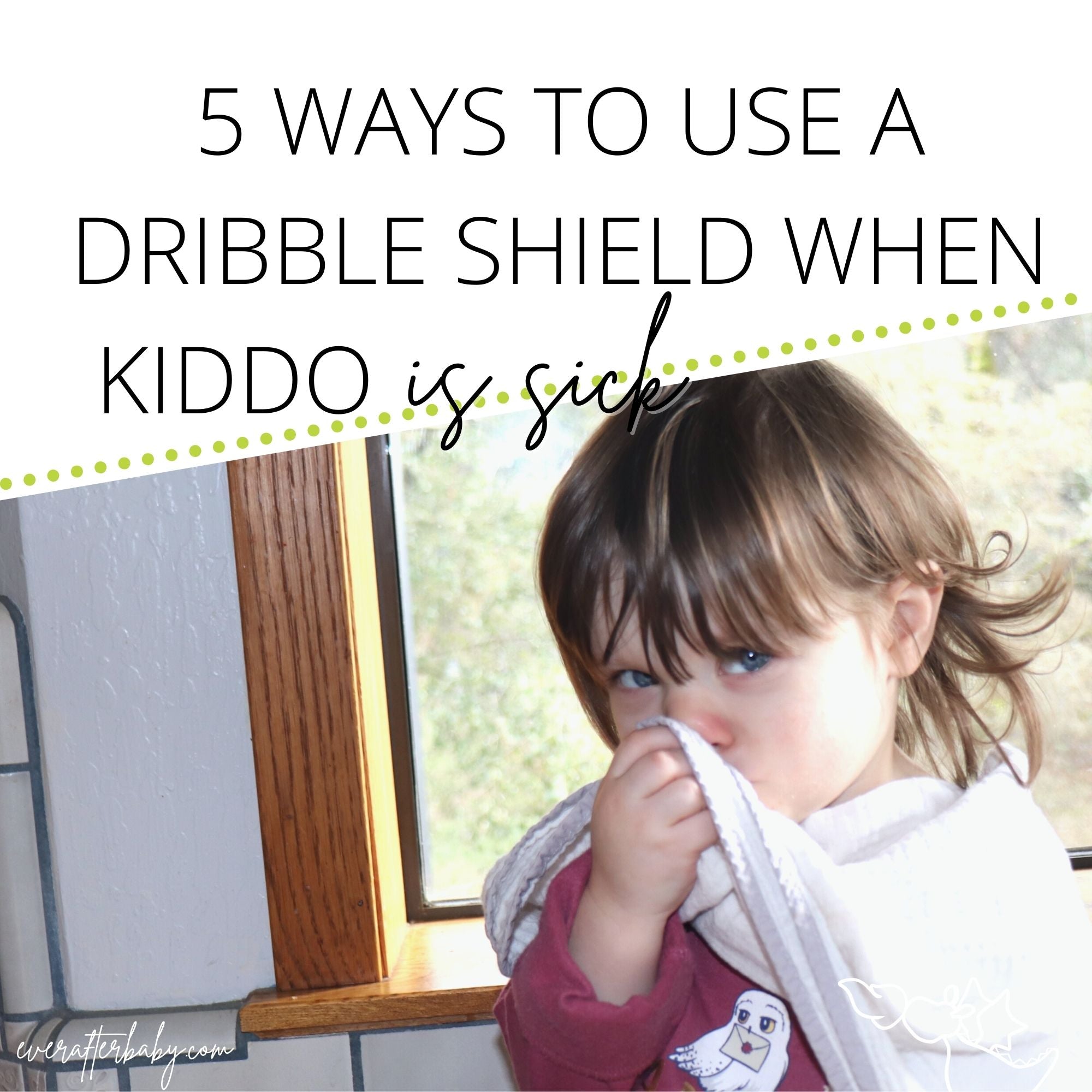 5 Ways to Use our Dribble Shield™ Burp Cloths during Cold & Flu Season