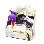 Welcome Baby Gift Bundle - Purple