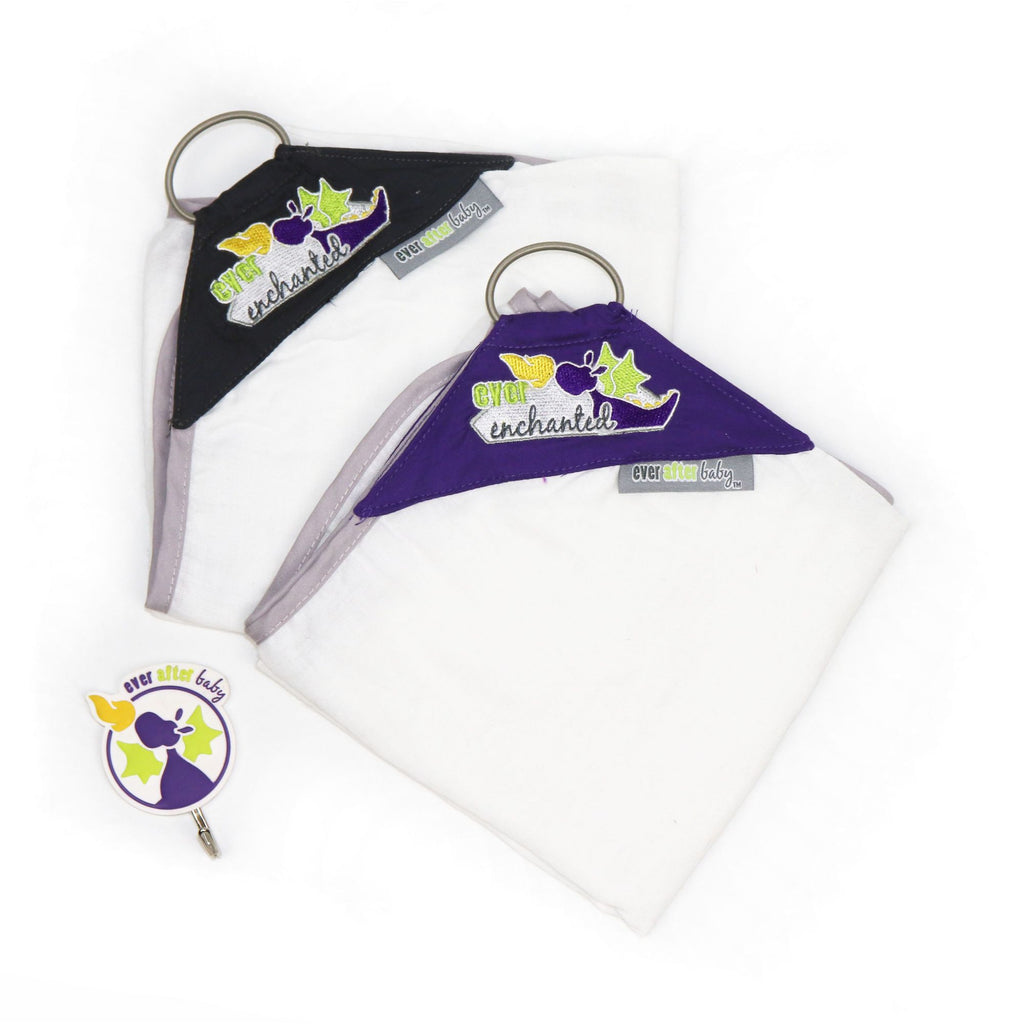 Dribble Shield™ Burp Cloths 4-pack Gift Set in Enchanted